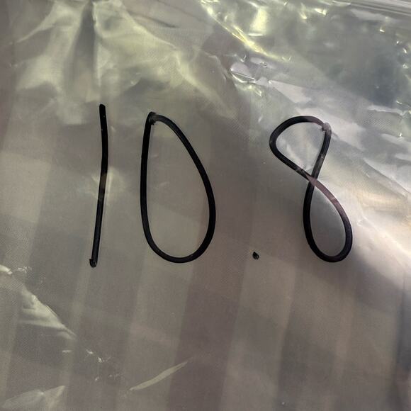 Express Ruffle Plaid Top Sz S Button Down Tie Hem Pink Gray Twee Coquette Girl - Picture 8 of 8